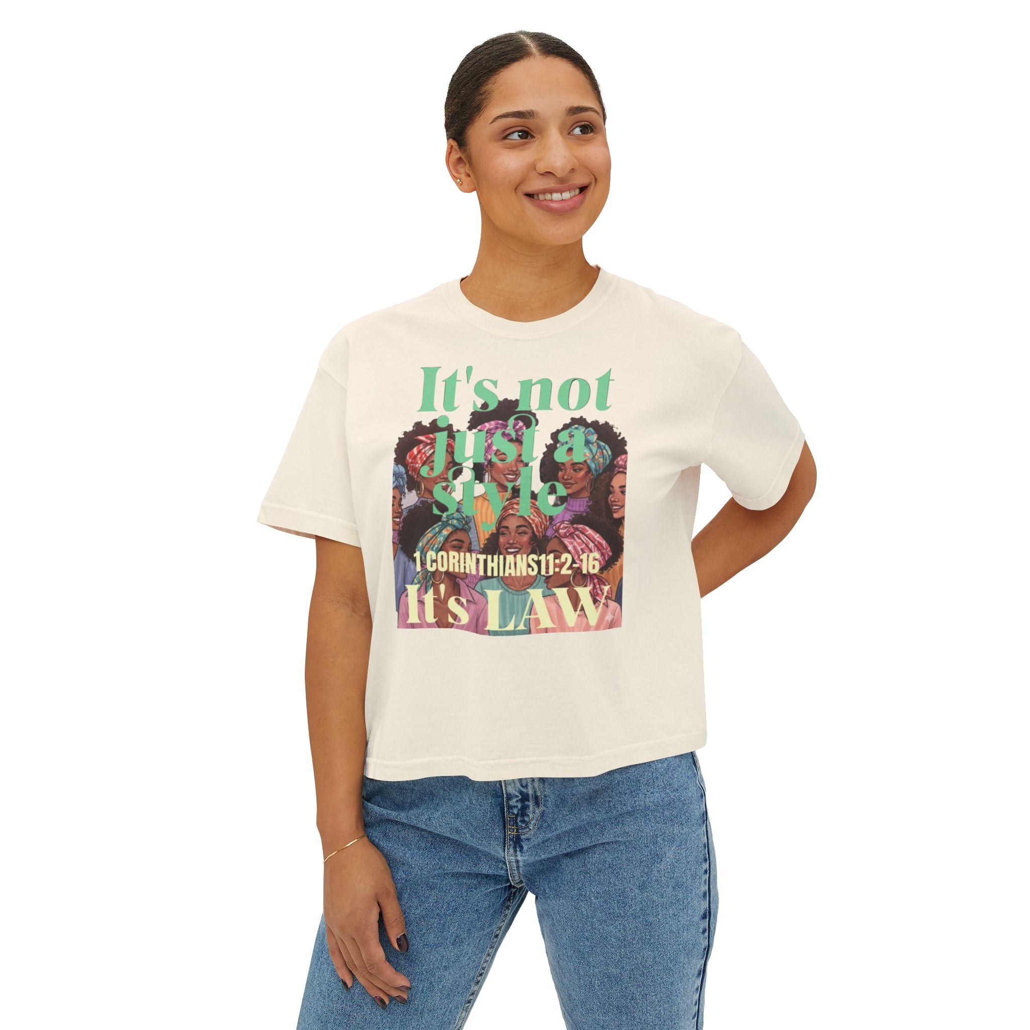 Not just a style Women's Boxy Tee