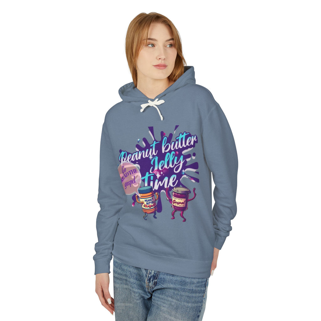 “Peanut butter jelly “ Lightweight Hooded Sweatshirt