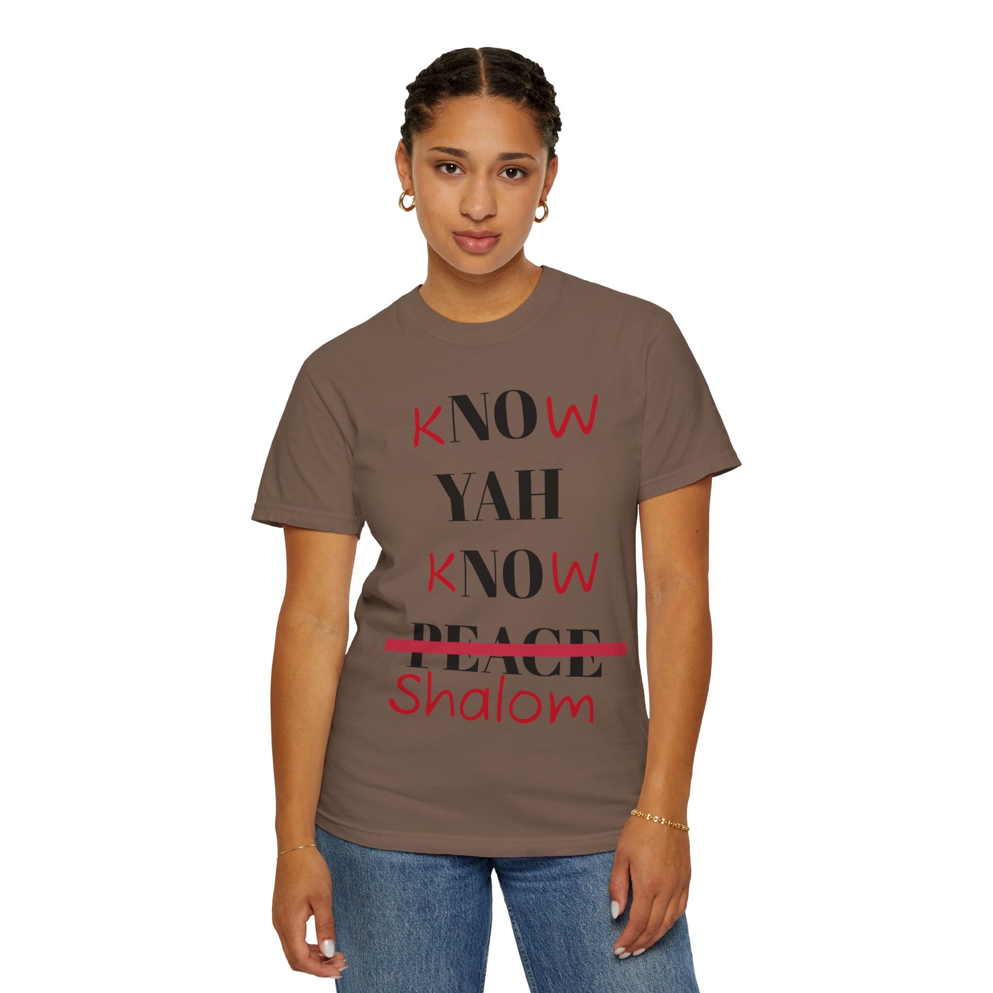 “Know Yah” Unisex Garment-Dyed T-shirt