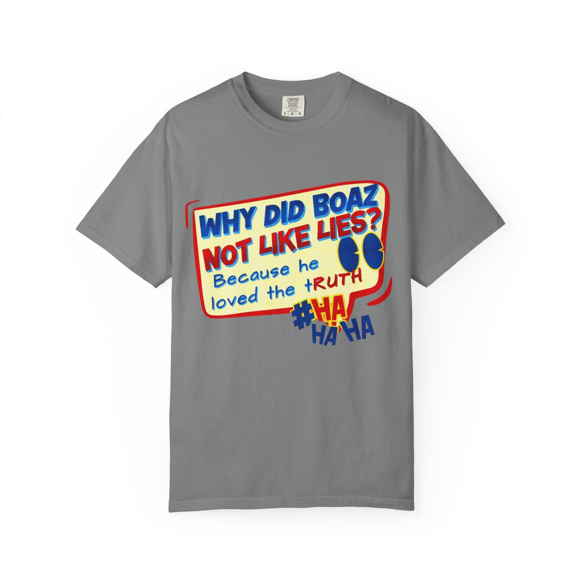 “Boaz” Unisex Garment-Dyed T-shirt