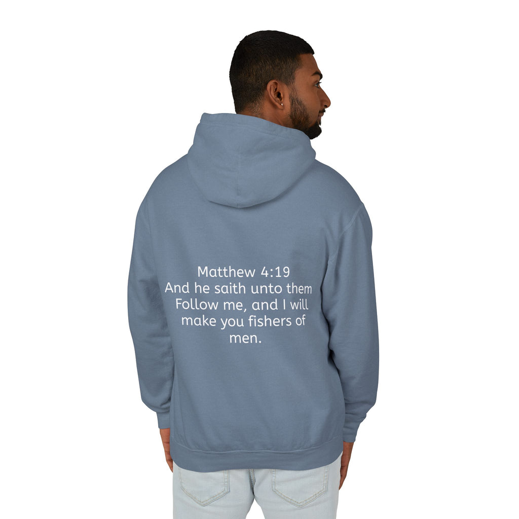 “Fishers of men” Lightweight Hooded Sweatshirt