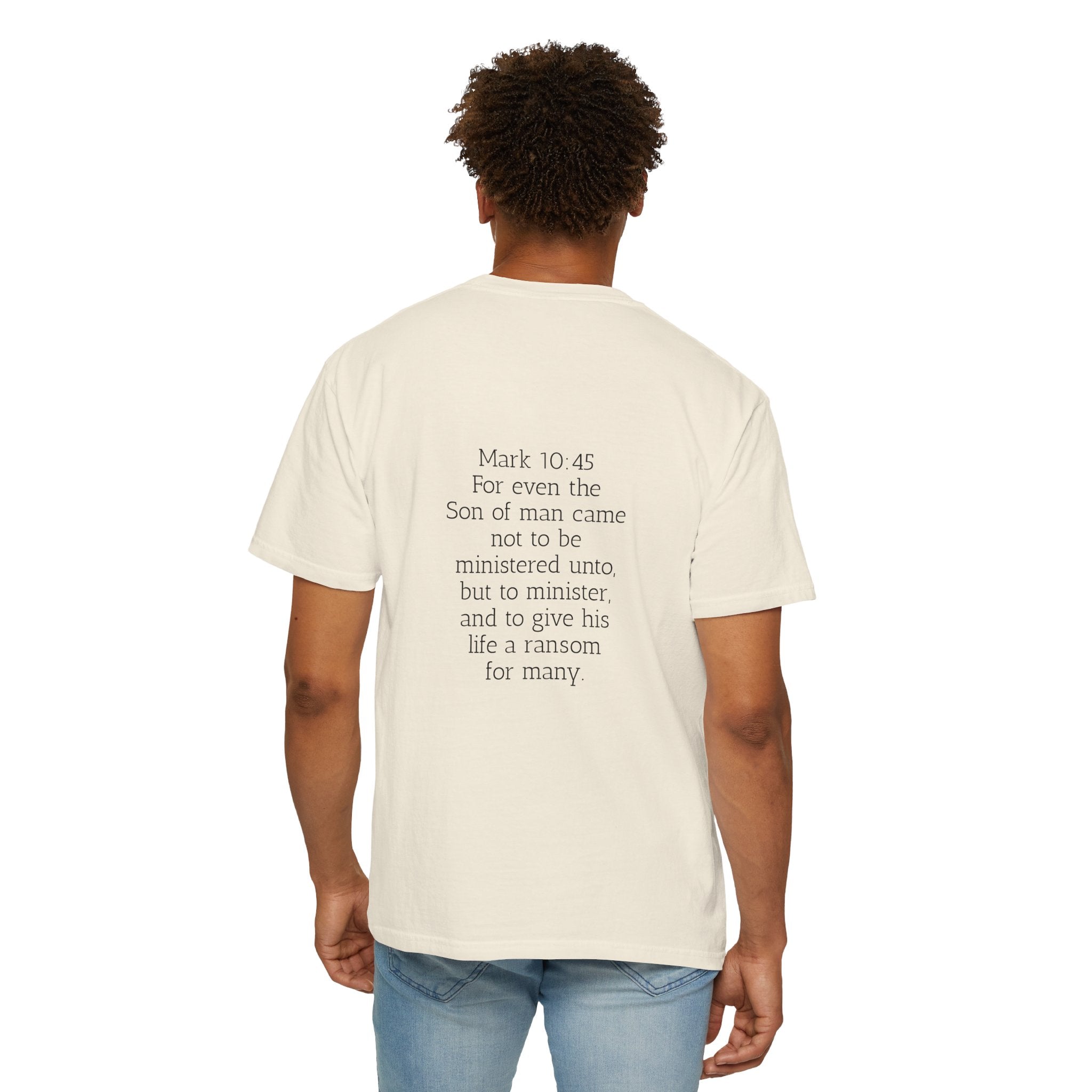 “Called to serve “ Unisex Garment-Dyed T-shirt