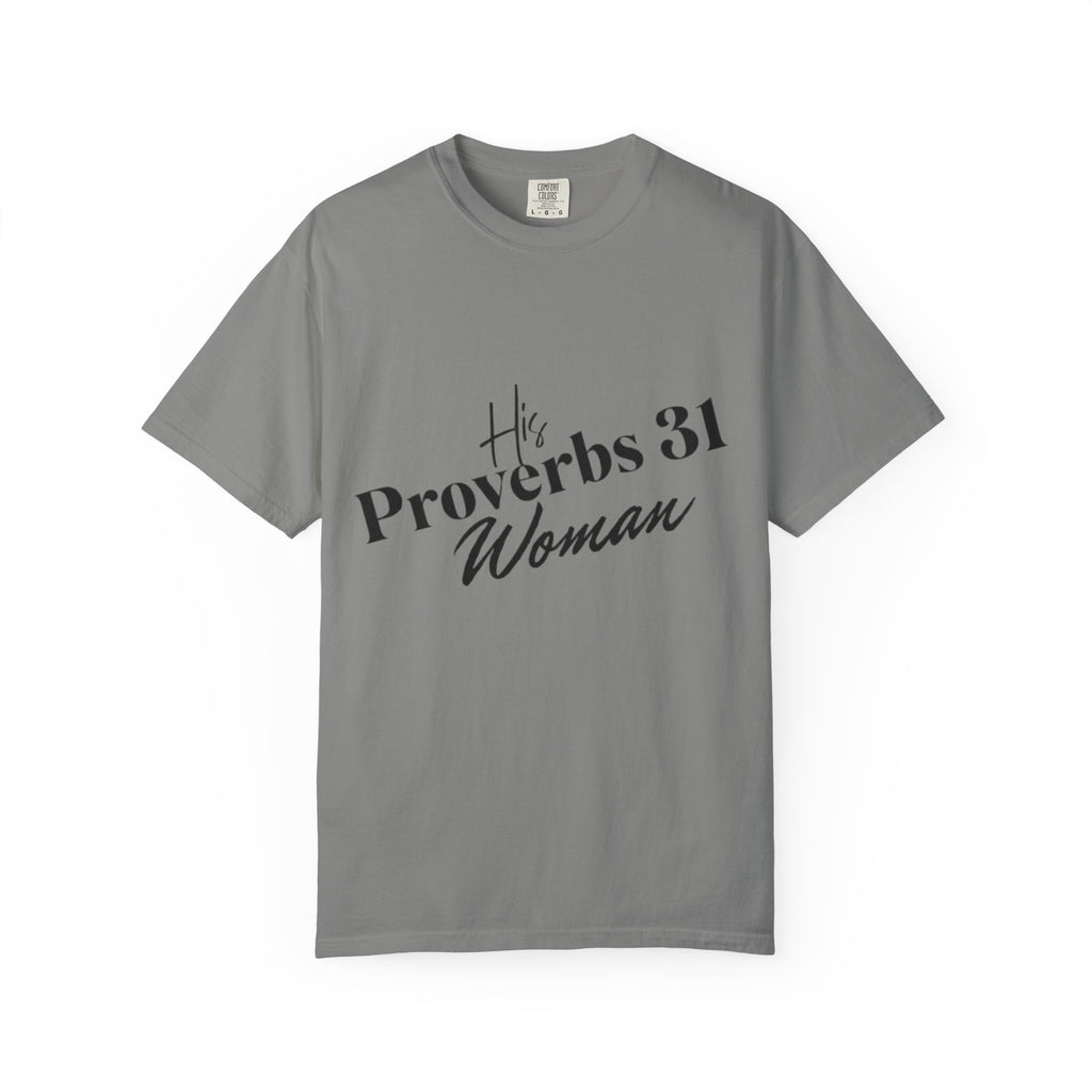 His Proverbs 31 T-shirt