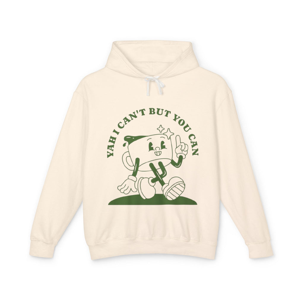 “Yah can” Unisex Lightweight Hooded Sweatshirt