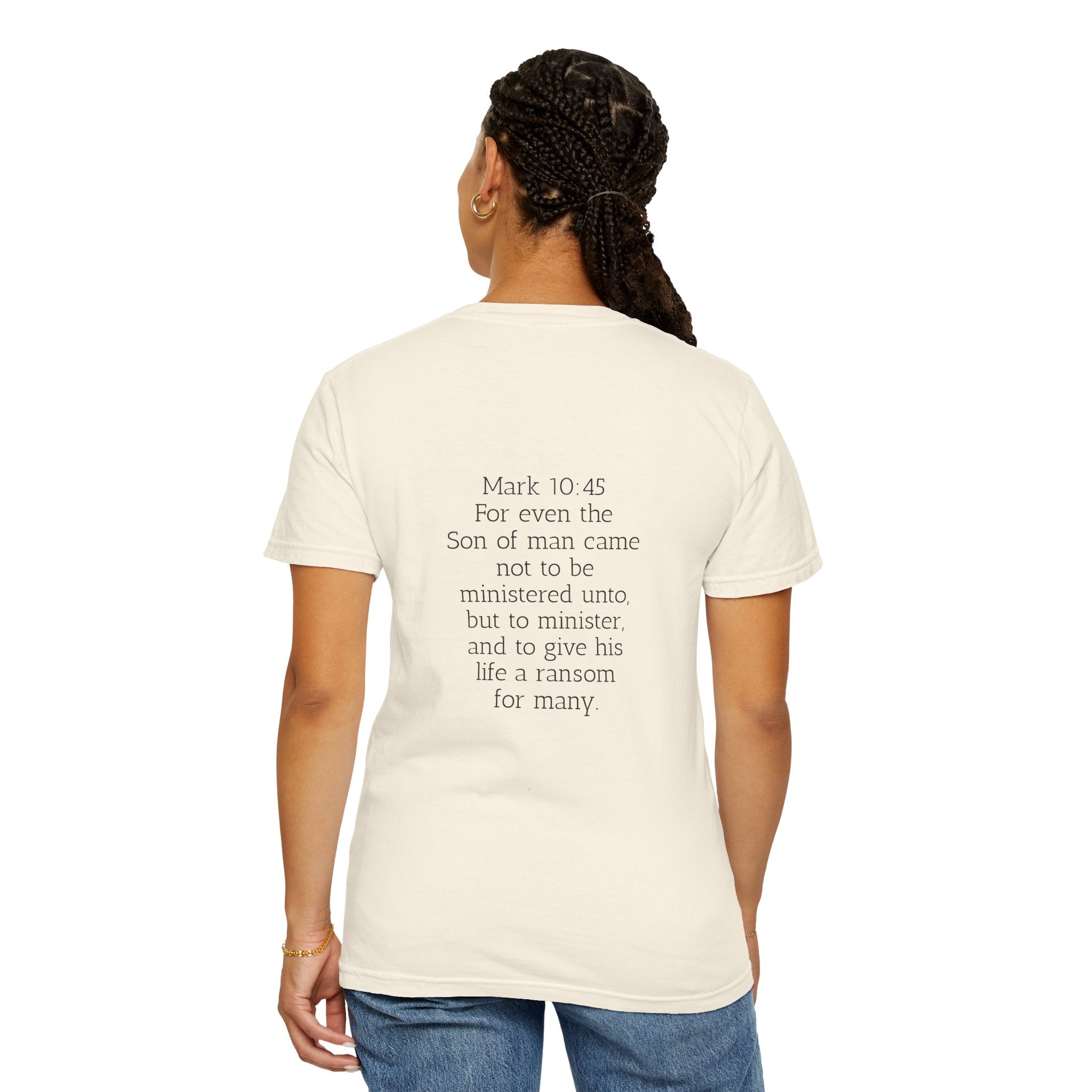 Women’s “Called to serve “ Unisex Garment-Dyed T-shirt