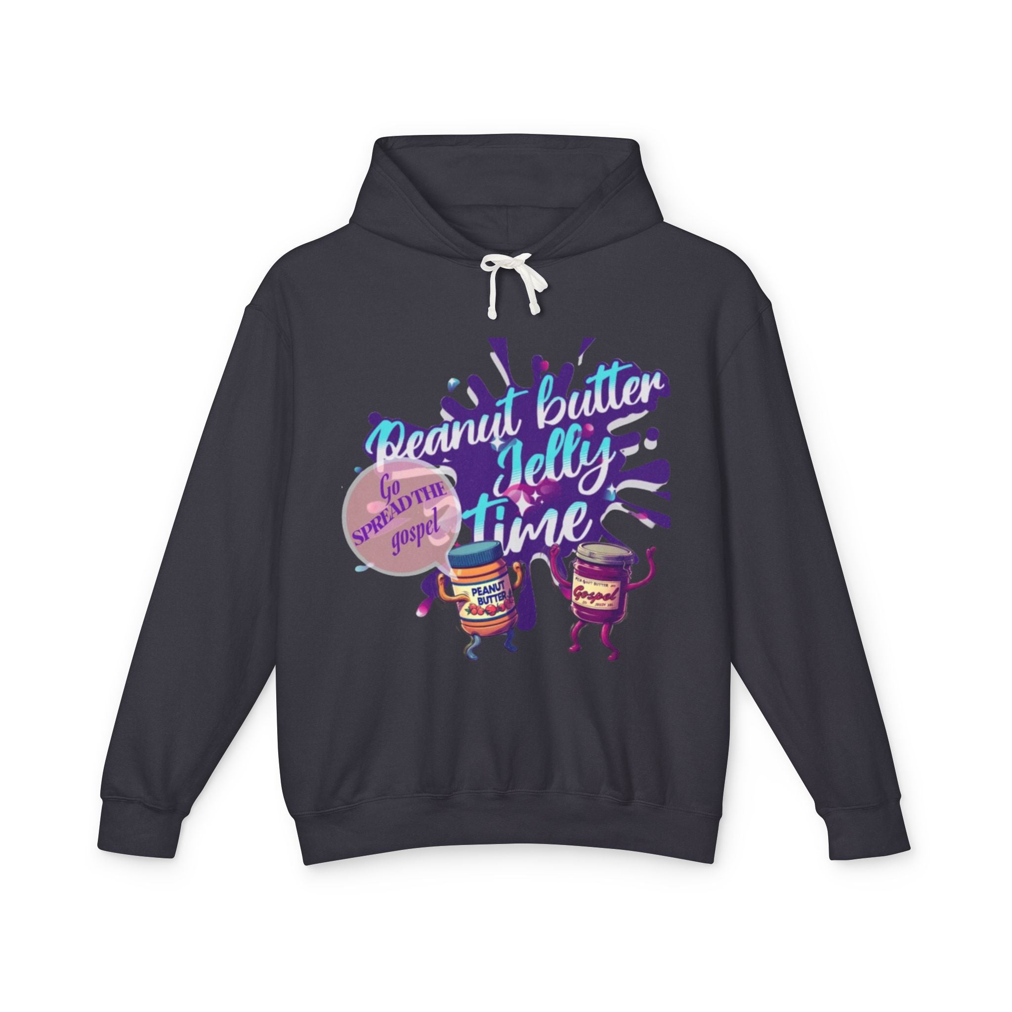 “Peanut butter jelly “ Lightweight Hooded Sweatshirt