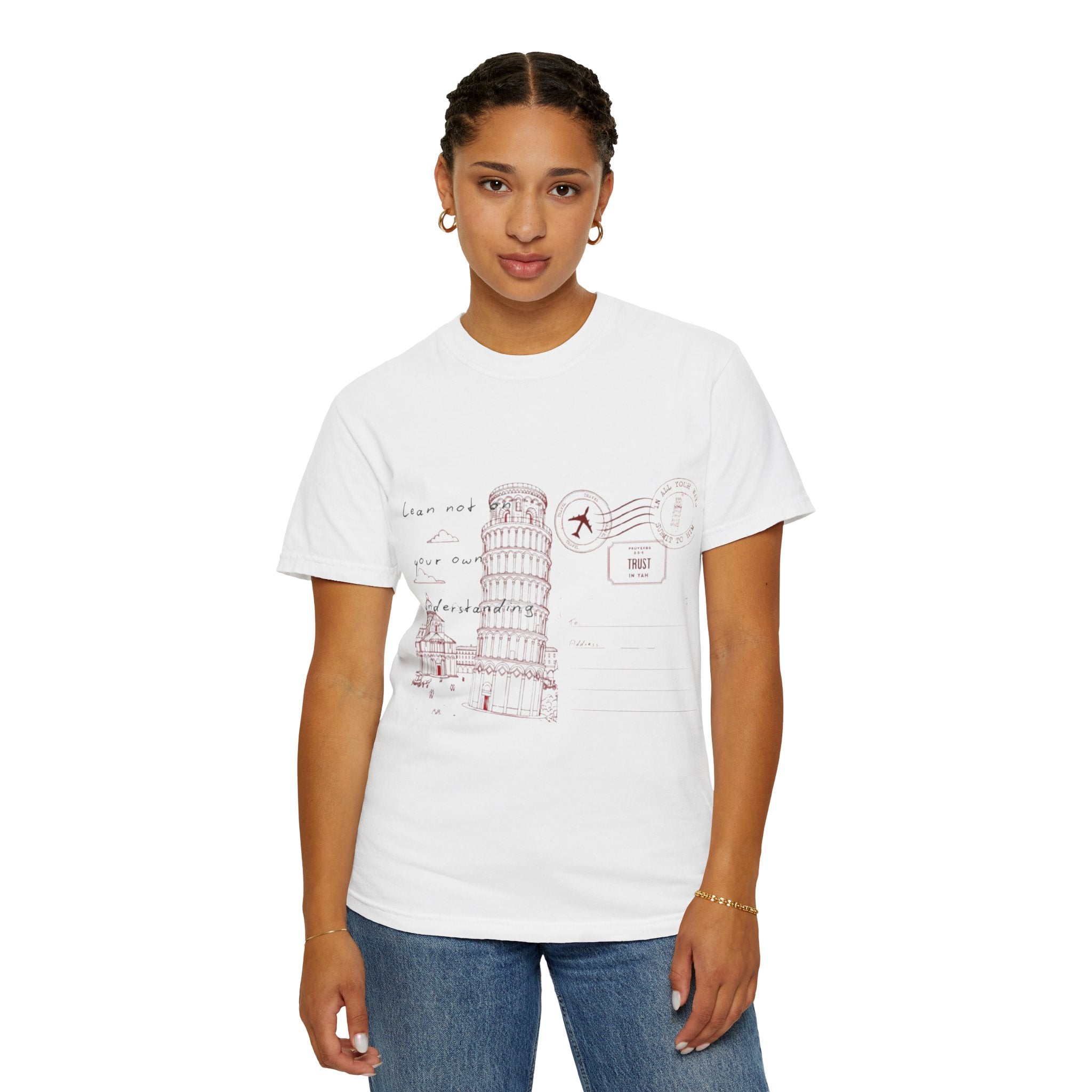 Women’s “LEAN NOT” Unisex Garment-Dyed T-shirt