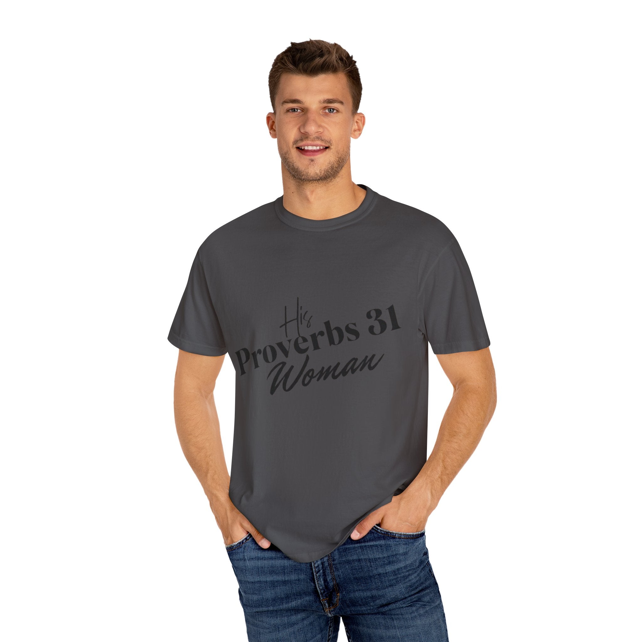 His Proverbs 31 T-shirt