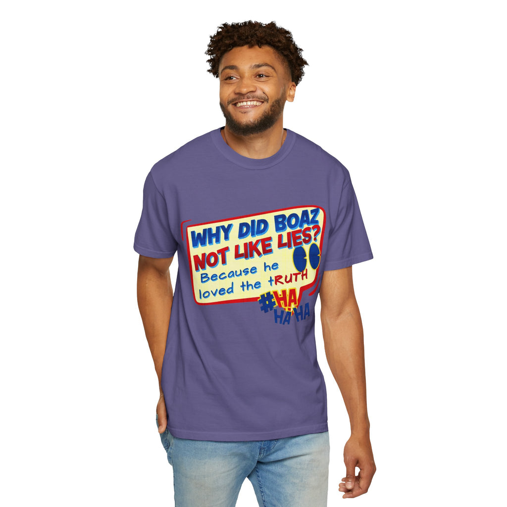 “Boaz” Unisex Garment-Dyed T-shirt