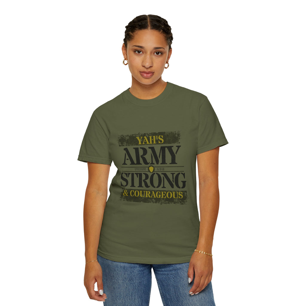 Women’s “Yah’s Army” Garment-Dyed T-shirt