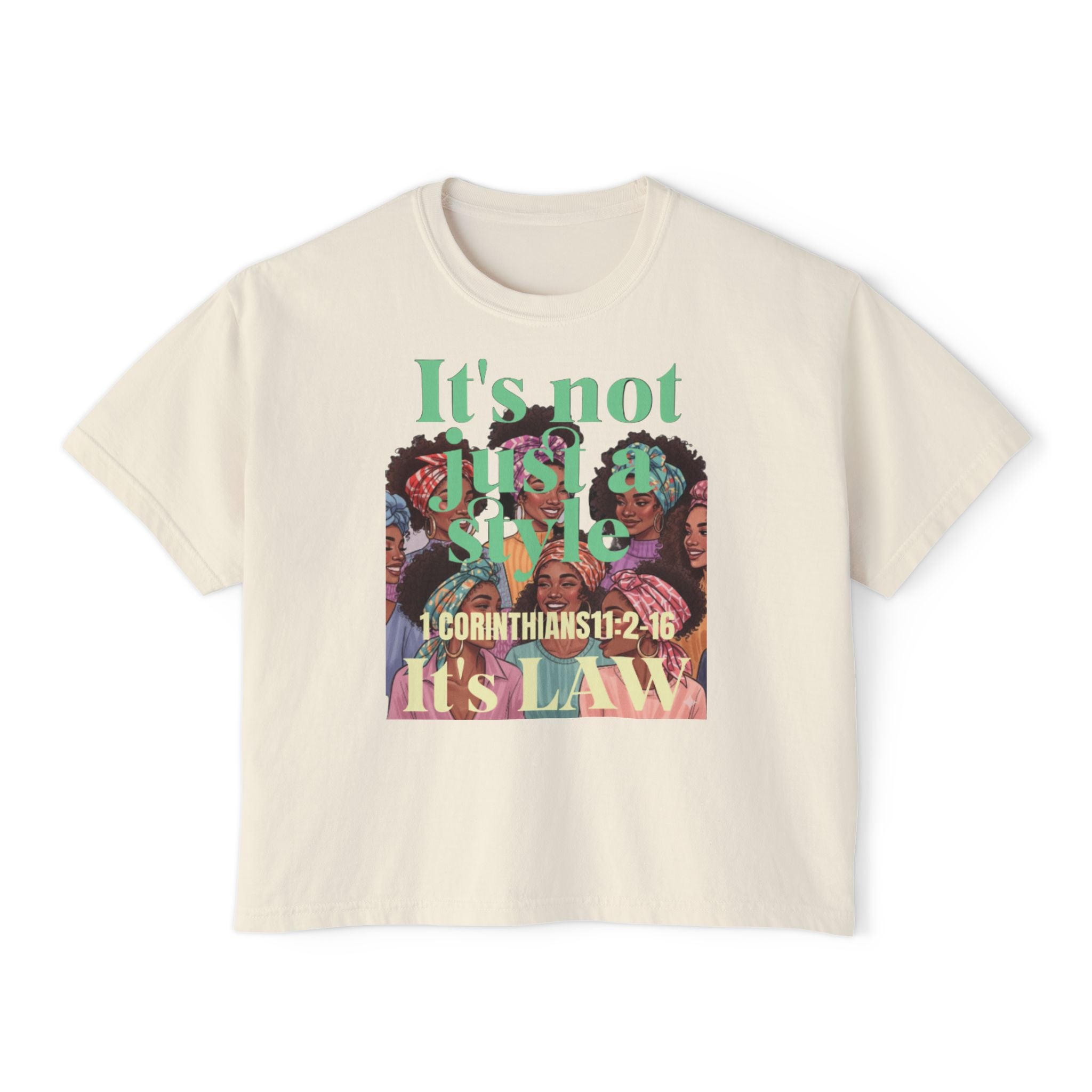 Not just a style Women's Boxy Tee