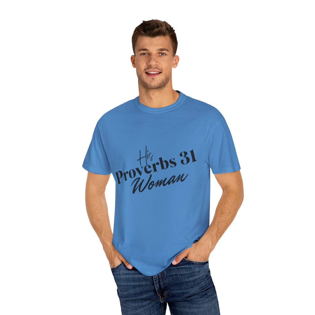 His Proverbs 31 T-shirt