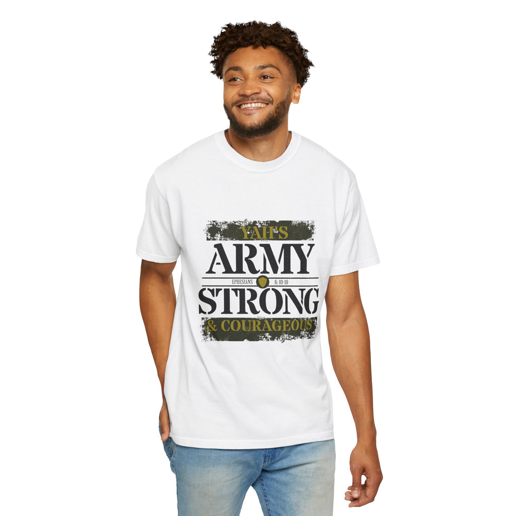 “Yah’s Army” Garment-Dyed T-shirt
