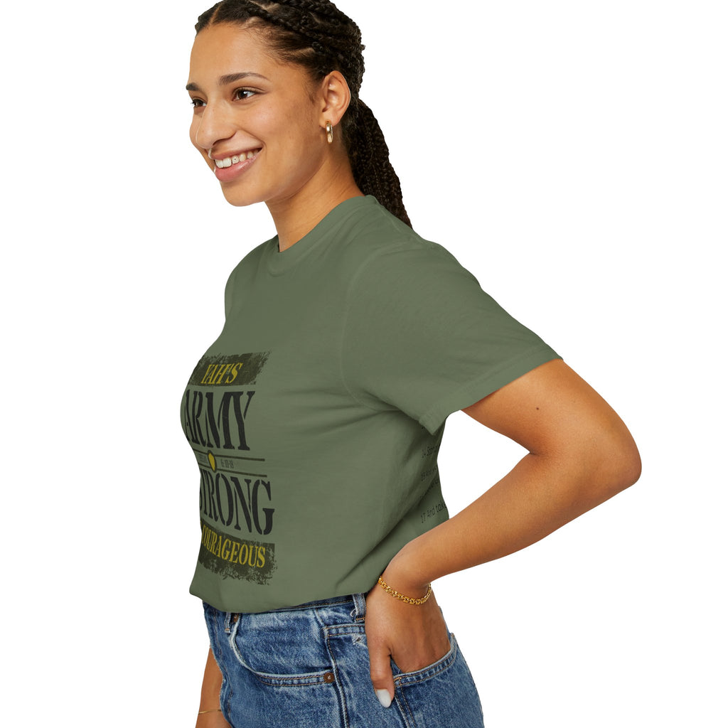 Women’s “Yah’s Army” Garment-Dyed T-shirt