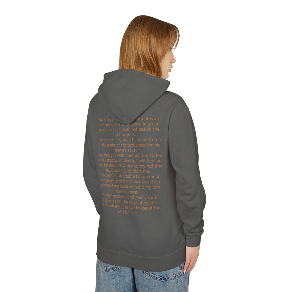 “Fear no evil” Unisex Lightweight Hooded Sweatshirt