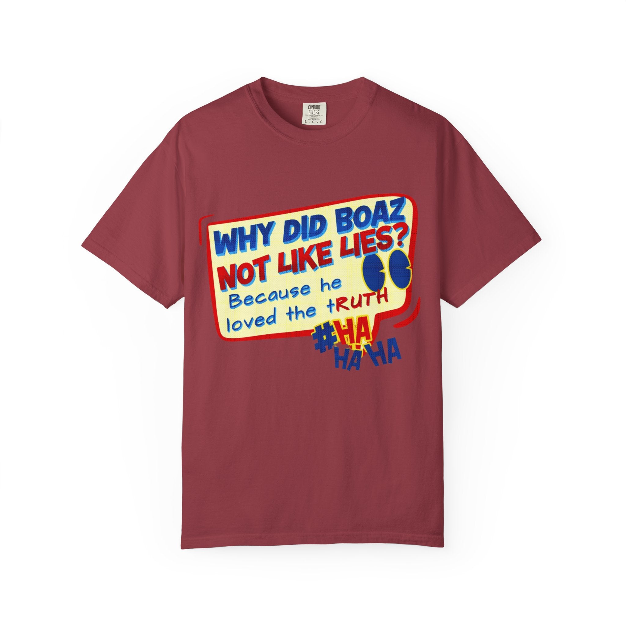 “Boaz” Unisex Garment-Dyed T-shirt