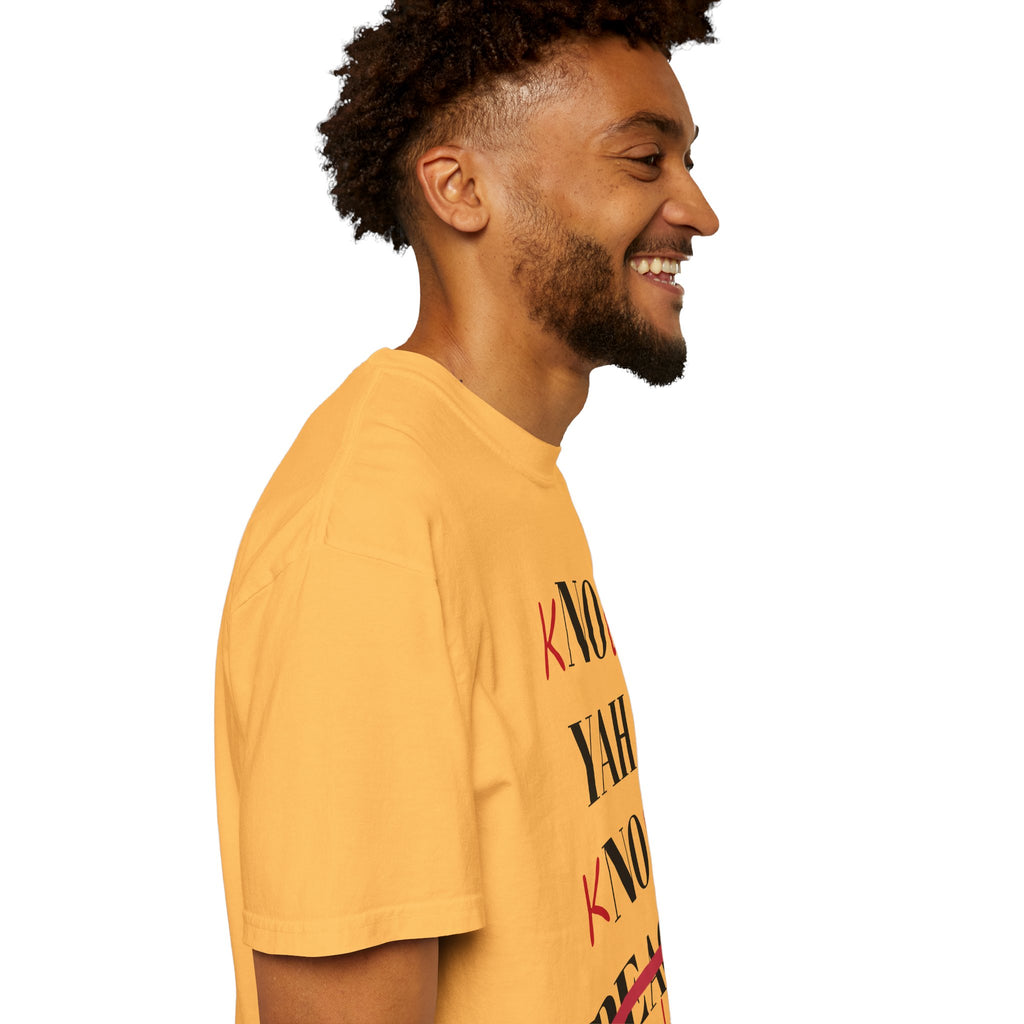 “Know Yah” Unisex Garment-Dyed T-shirt