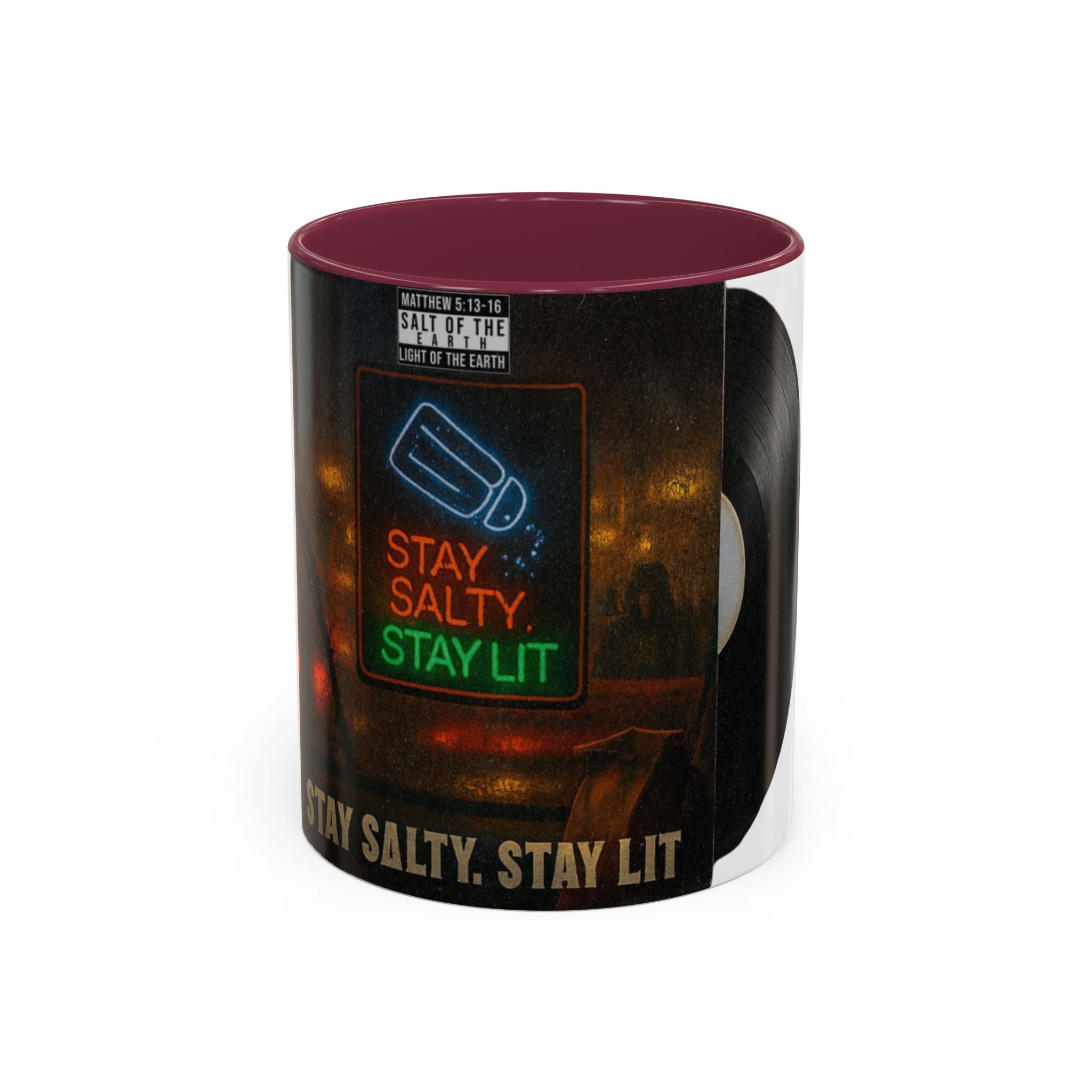 “Stay salty”  Colorful Mugs (11oz, 15oz)