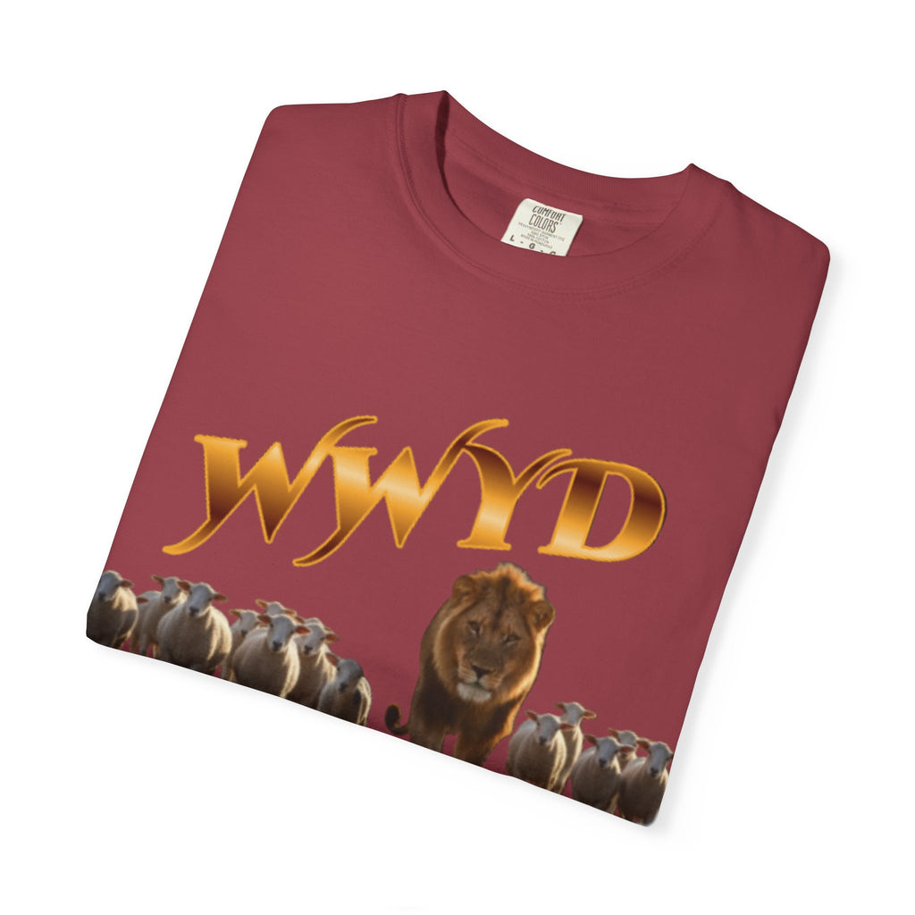 “Wwyd”Unisex Garment-Dyed T-shirt