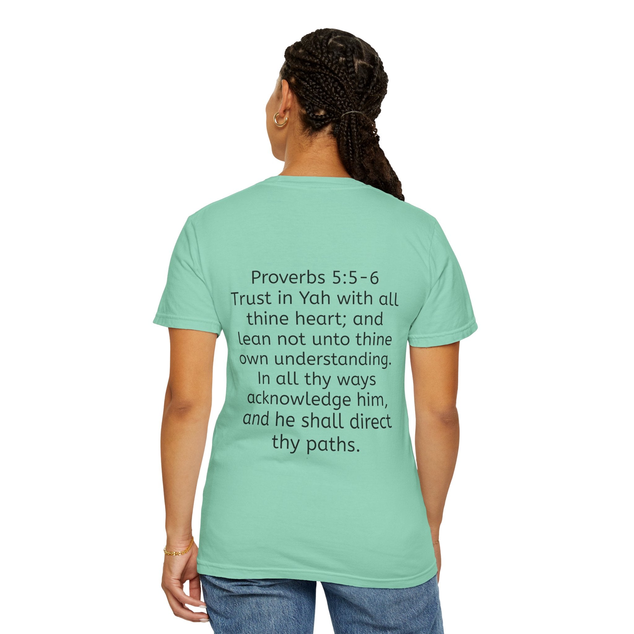 Women’s “LEAN NOT” Unisex Garment-Dyed T-shirt