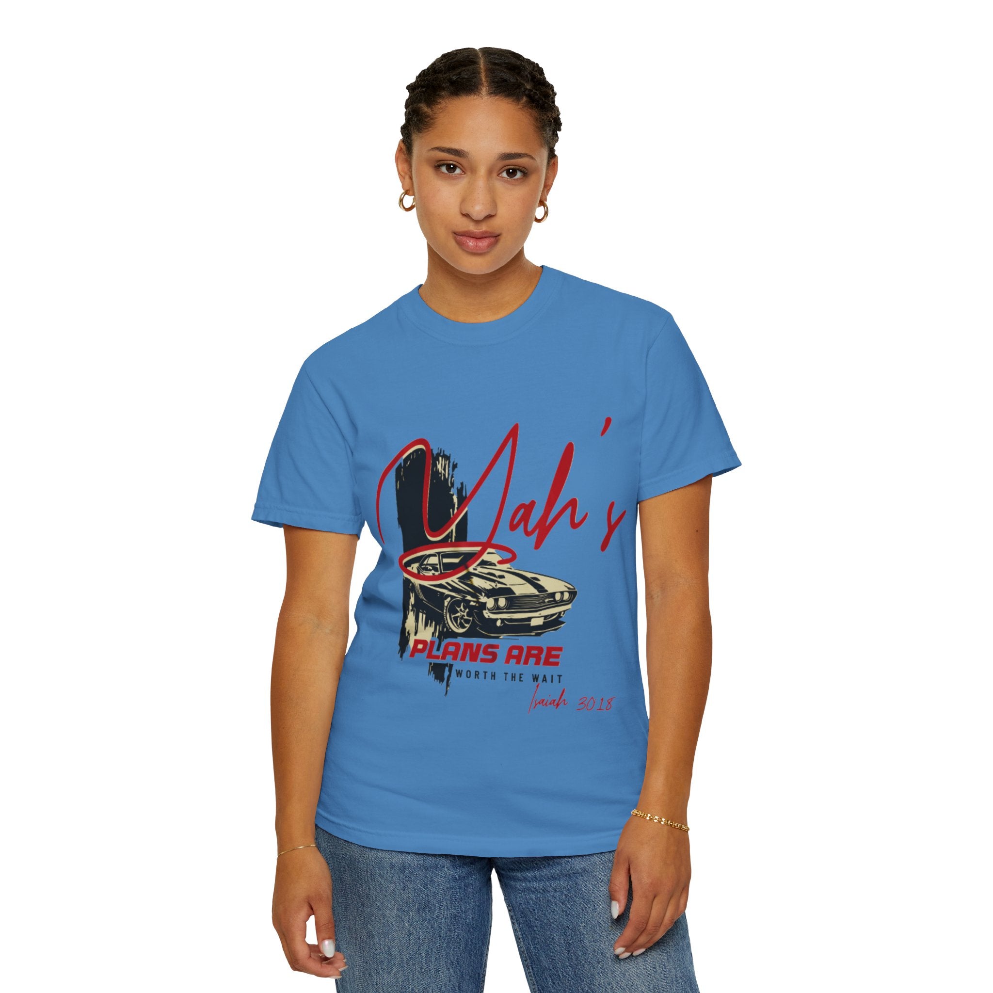 “YAH’s plans” Unisex Garment-Dyed T-shirt