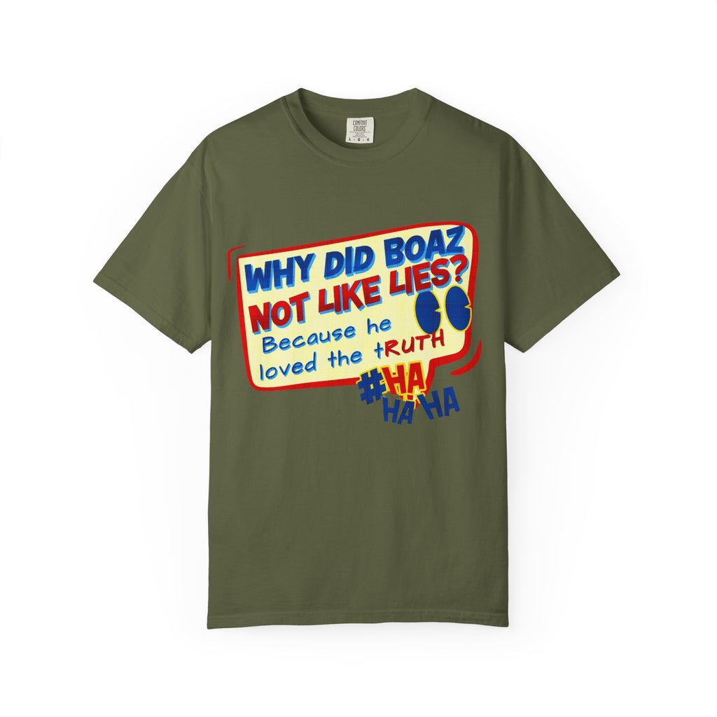 “Boaz” Unisex Garment-Dyed T-shirt