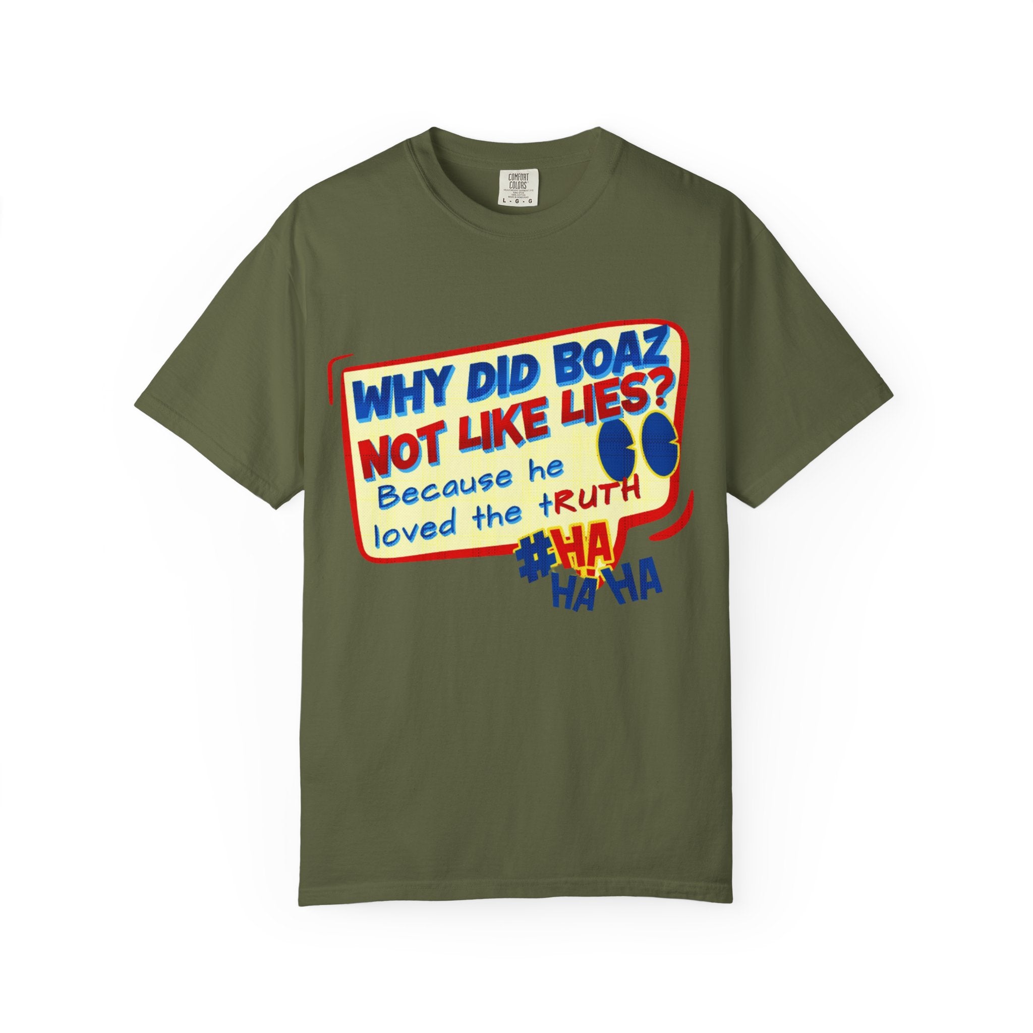 “Boaz” Unisex Garment-Dyed T-shirt