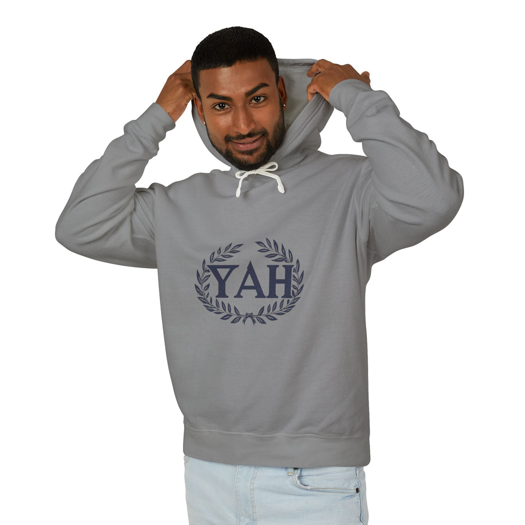 “YAH” Unisex Lightweight Hooded Sweatshirt
