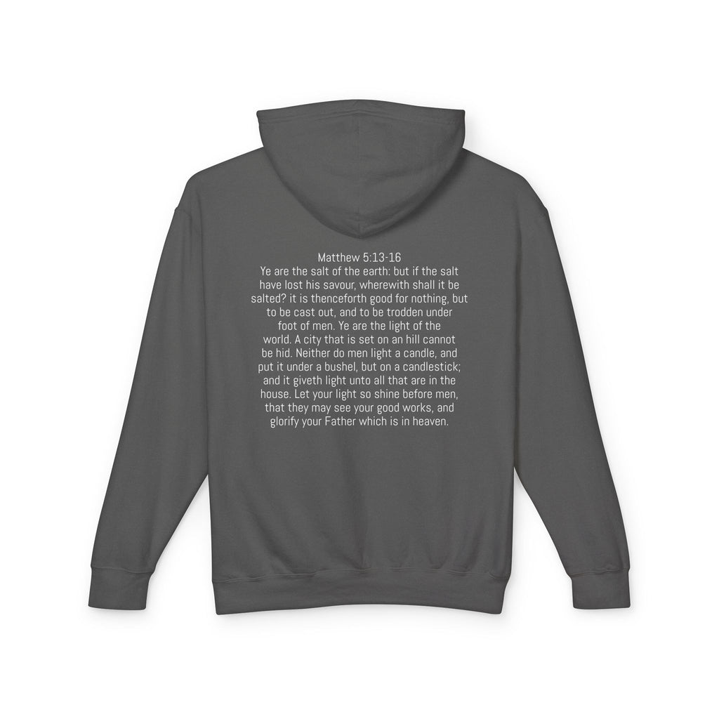 “Salty and lit” Unisex Lightweight Hooded Sweatshirt