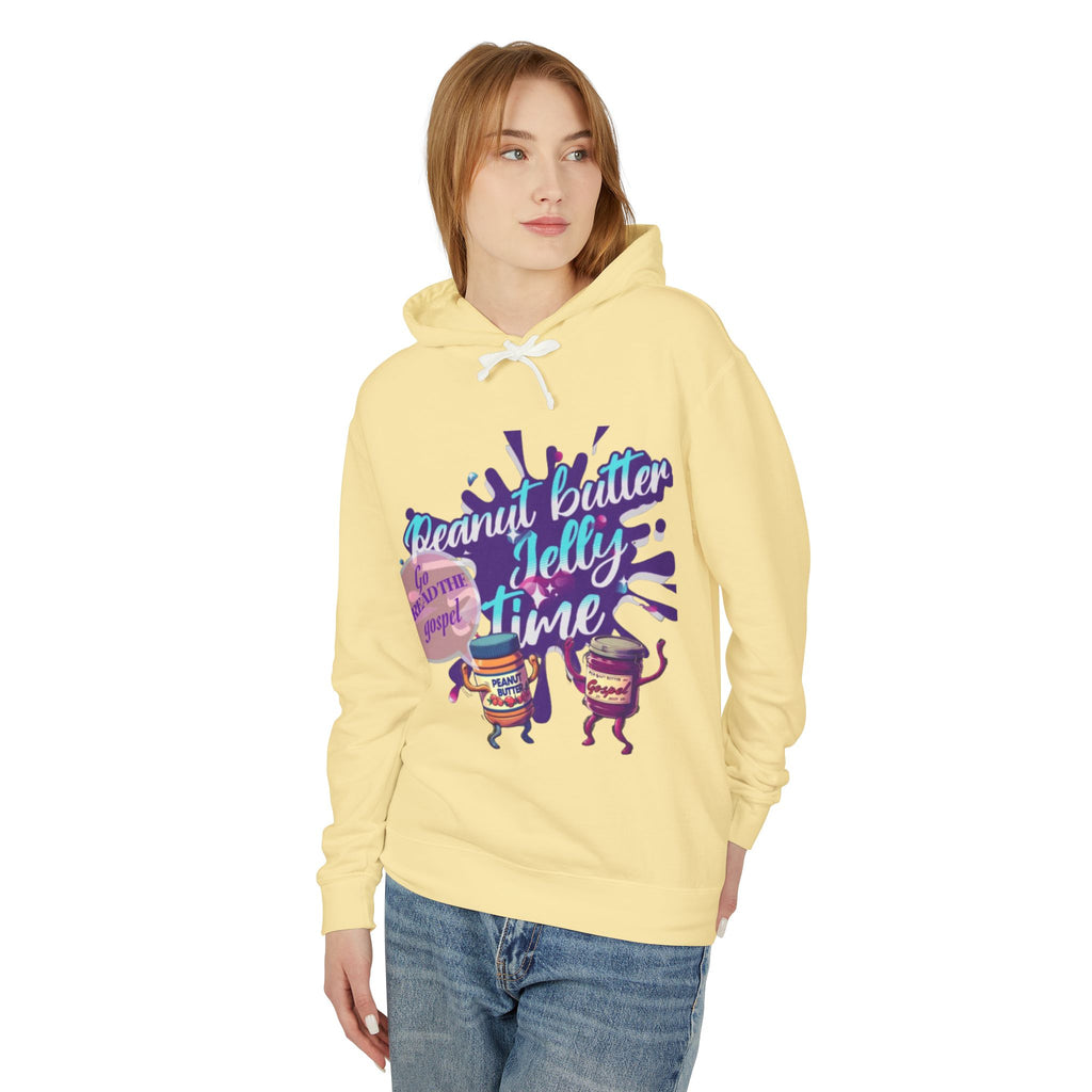 “Peanut butter jelly “ Lightweight Hooded Sweatshirt
