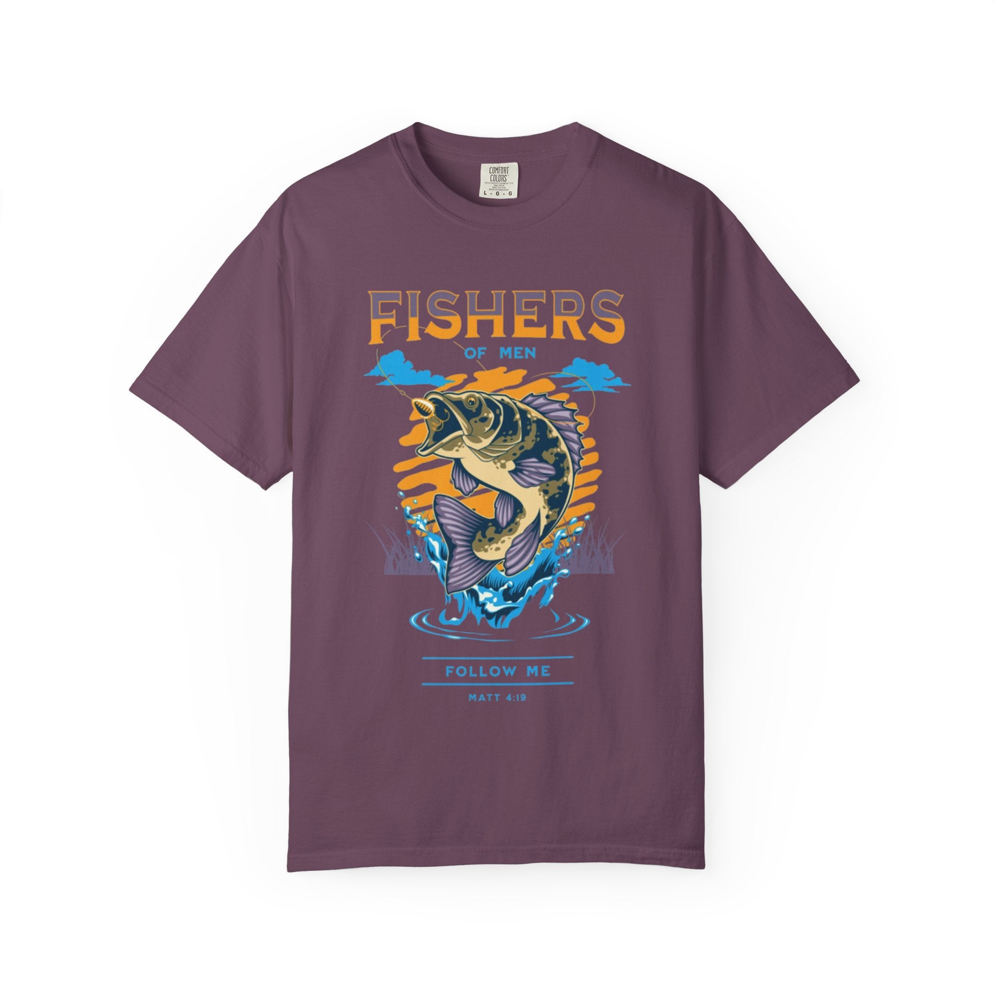 “FISHERS OF MEN” Garment-Dyed T-shirt