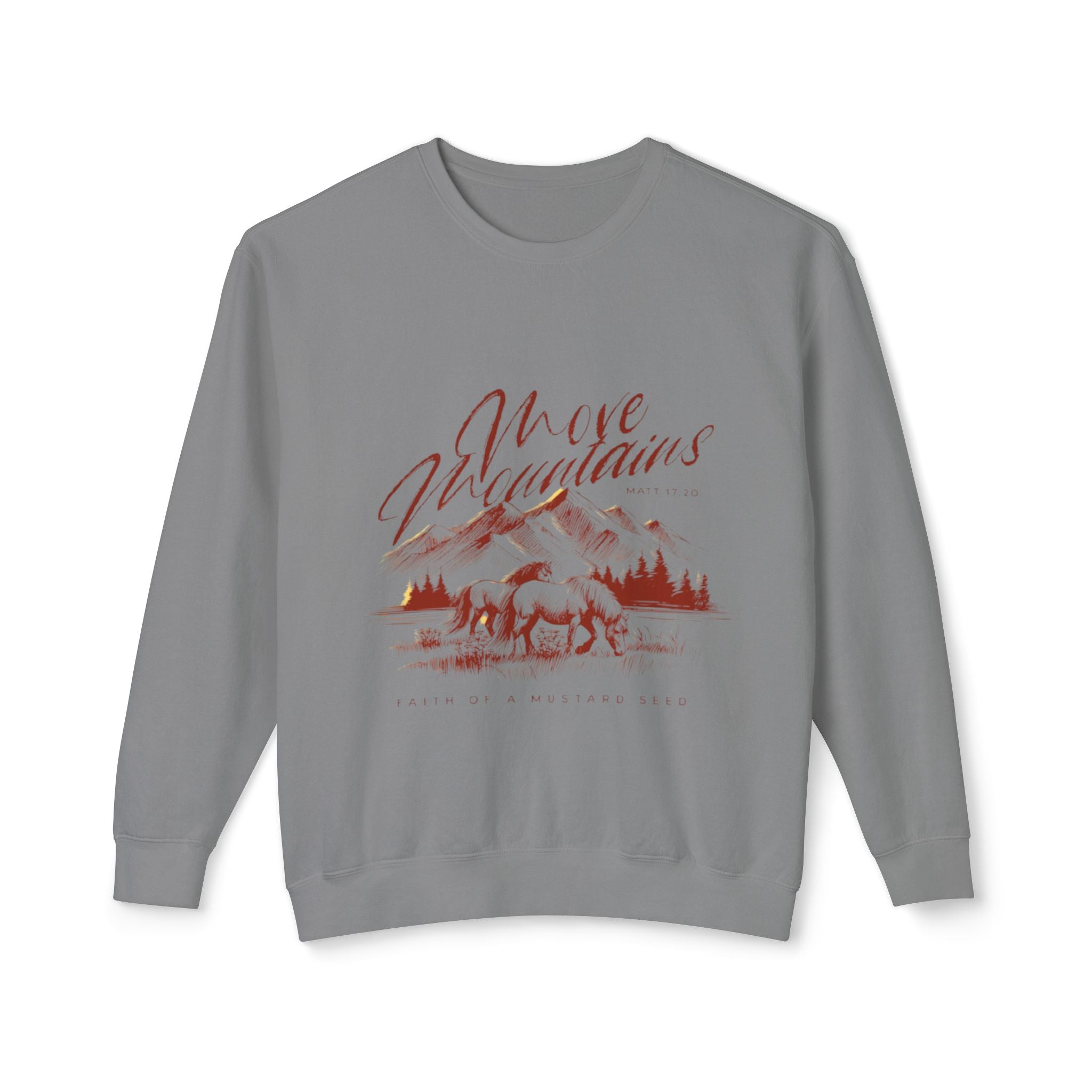 Move mountains Lightweight  Sweatshirt