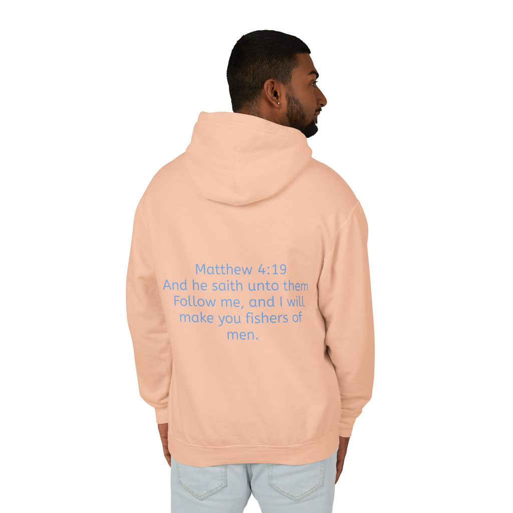 “Fishers of men” Lightweight Hooded Sweatshirt