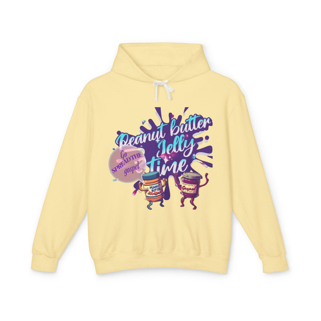 “Peanut butter jelly “ Lightweight Hooded Sweatshirt