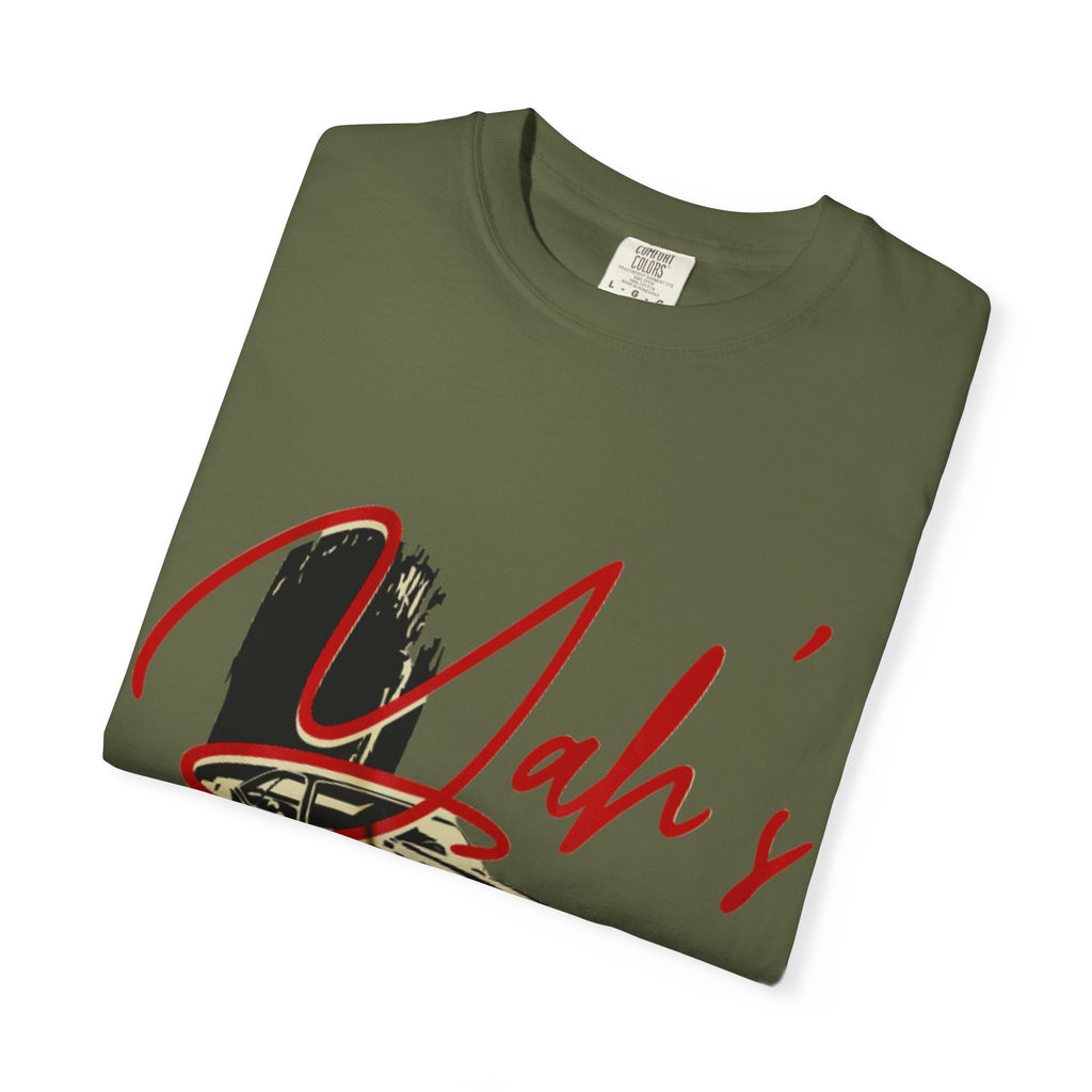 “YAH’s plans” Unisex Garment-Dyed T-shirt