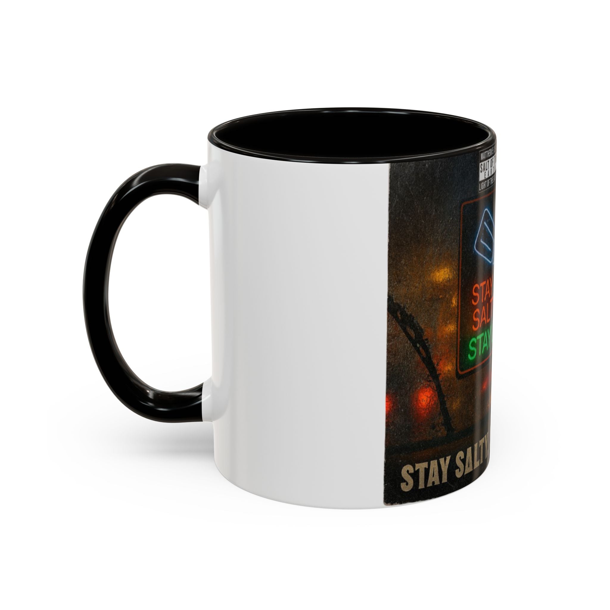 “Stay salty”  Colorful Mugs (11oz, 15oz)