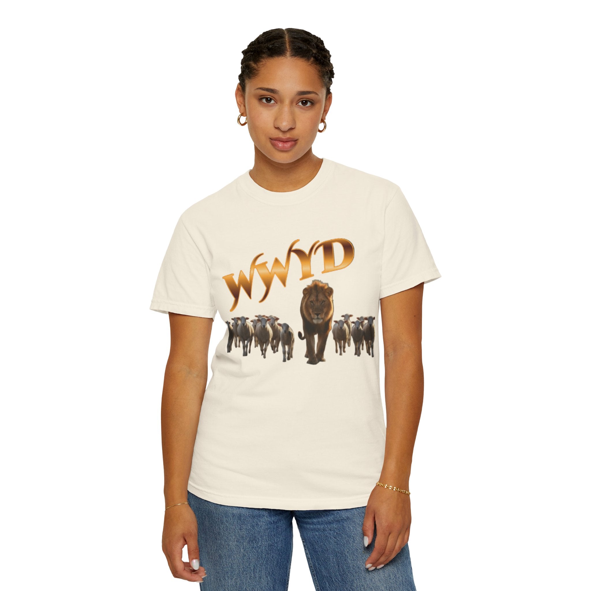 “Wwyd”Unisex Garment-Dyed T-shirt