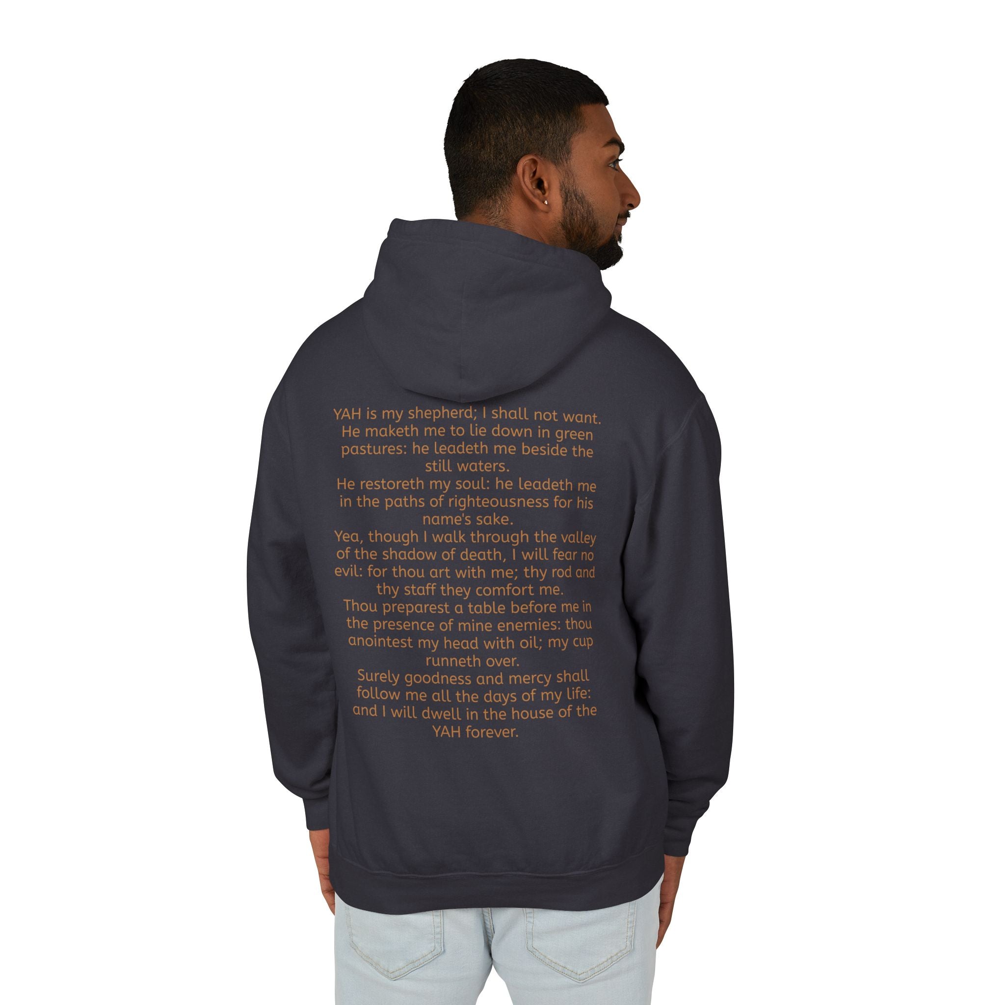 “Fear no evil” Unisex Lightweight Hooded Sweatshirt