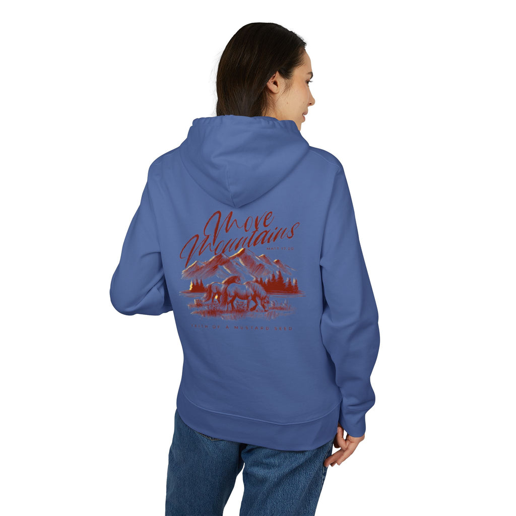 Women’s “Move mountains” Heavy Hoodie