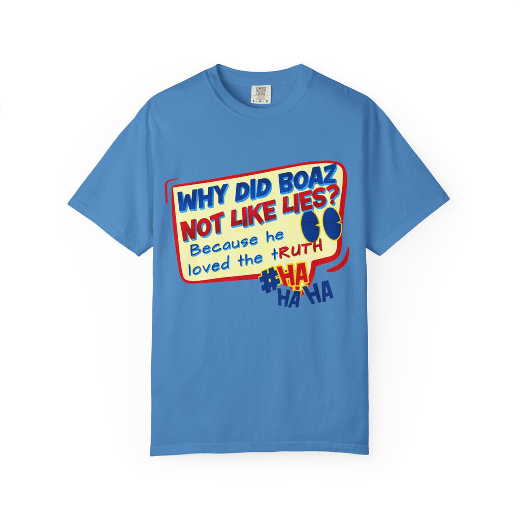 “Boaz” Unisex Garment-Dyed T-shirt