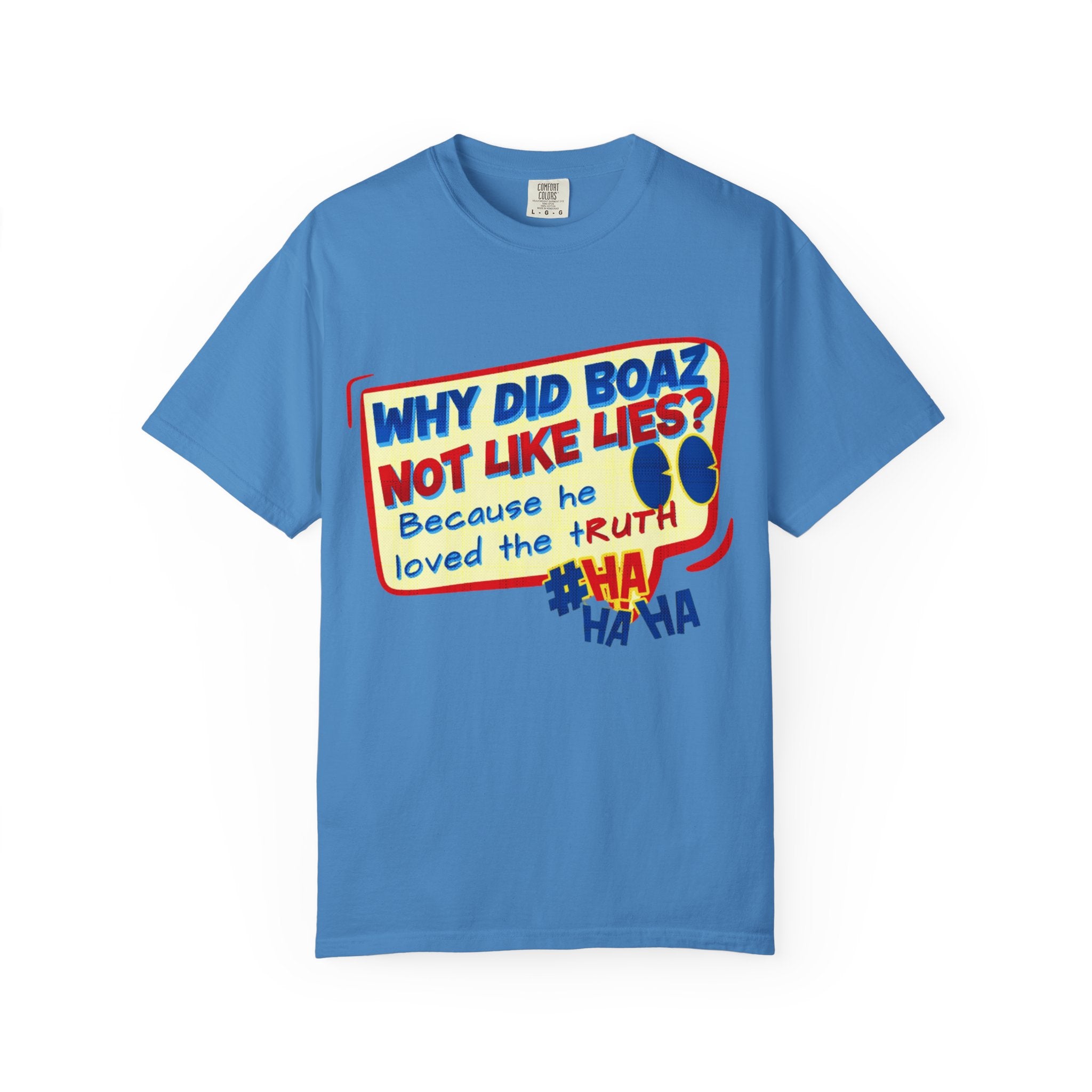 “Boaz” Unisex Garment-Dyed T-shirt