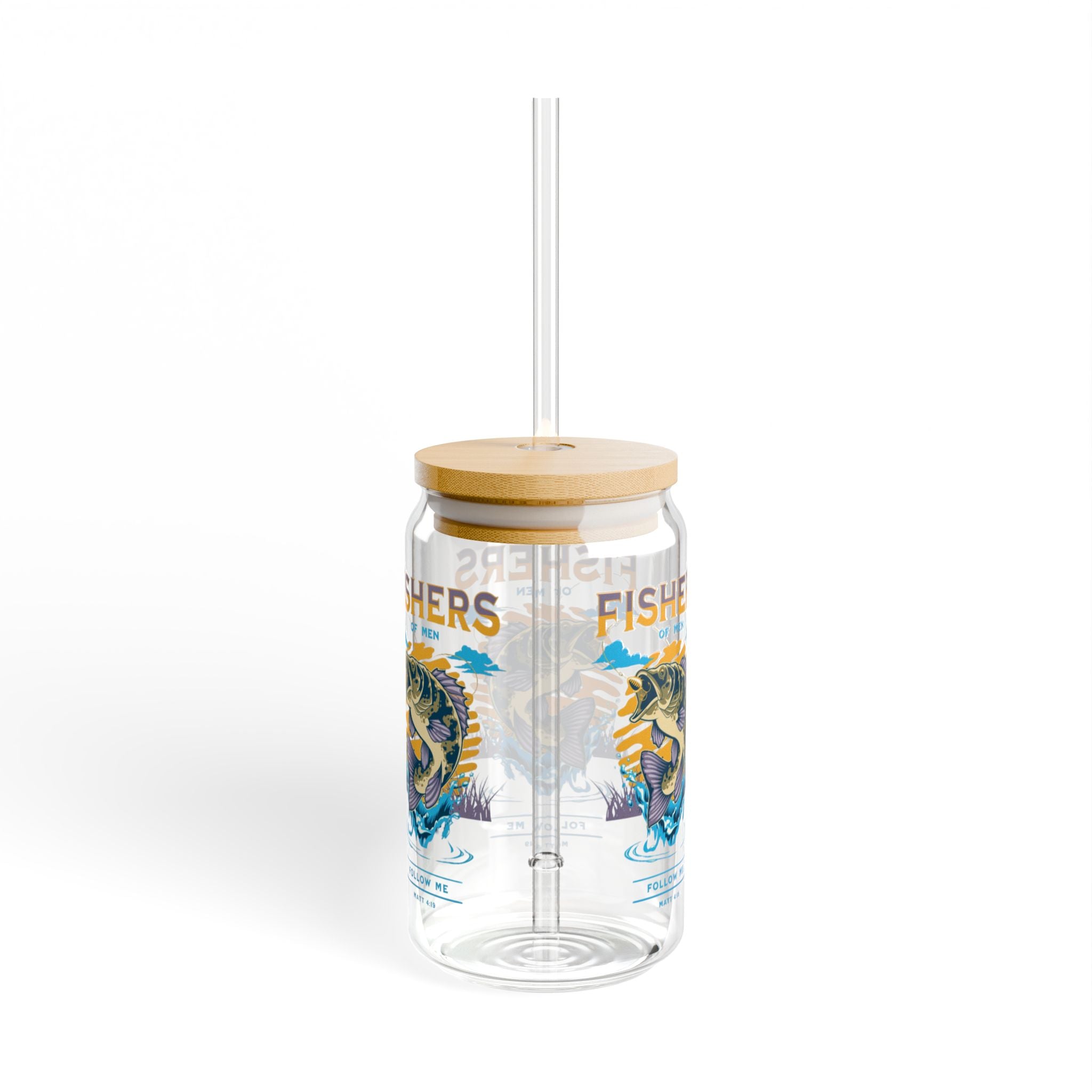 “Fishers of men” Sipper Glass, 16oz