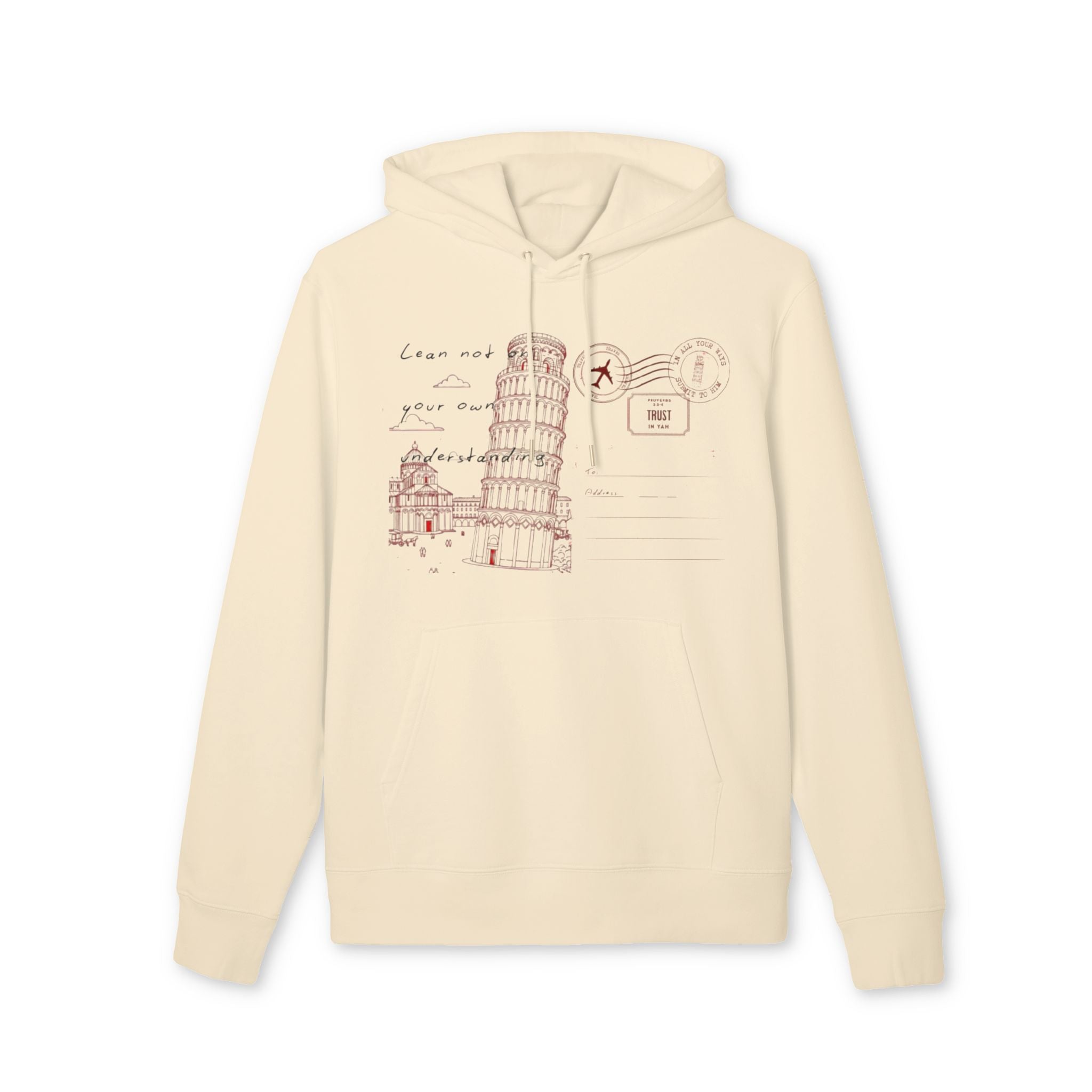 “Lean not “ Heavy Hoodie