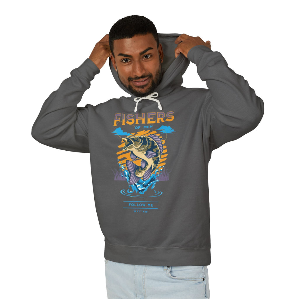 “Fishers of men” Lightweight Hooded Sweatshirt