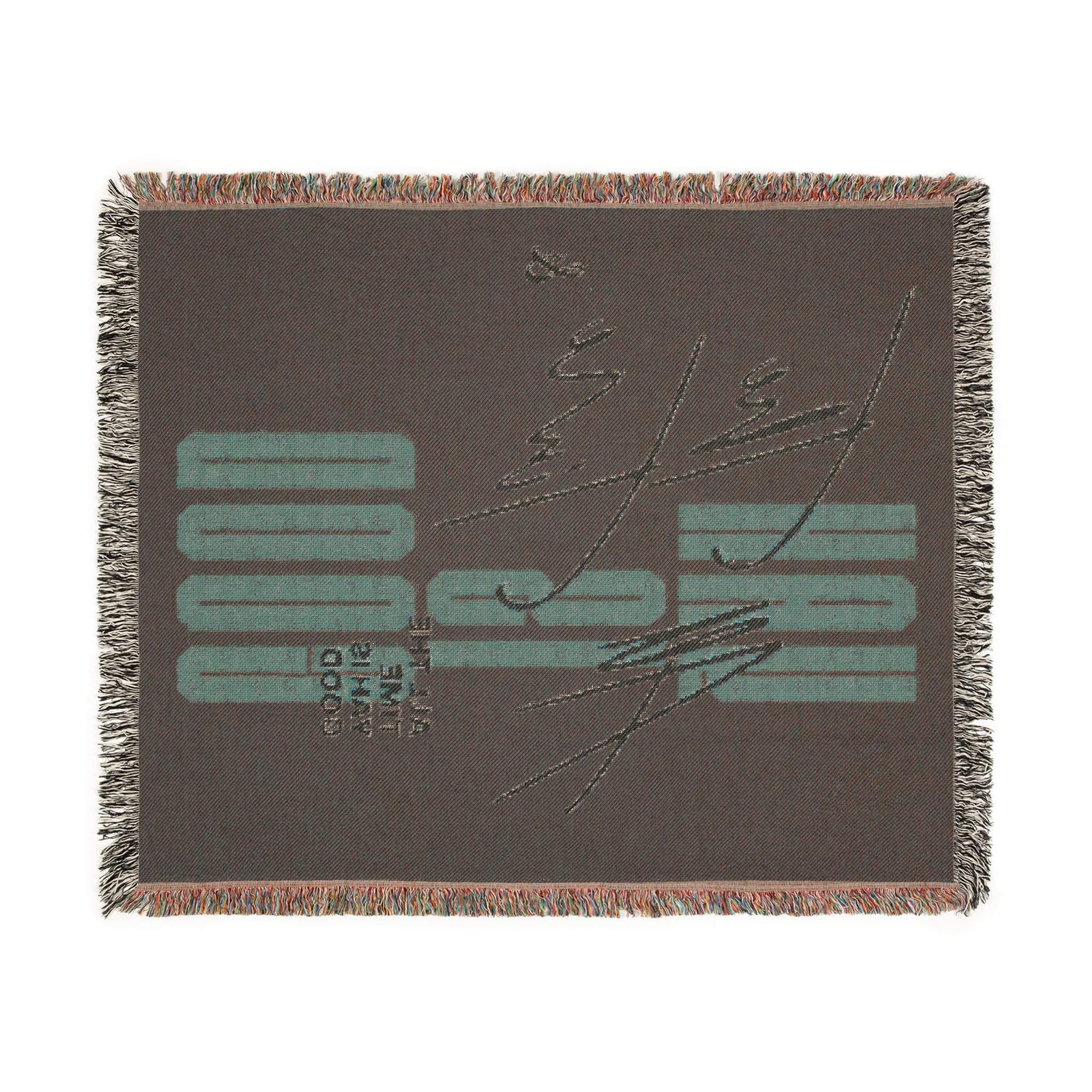 “YAH IS GOOD”  Woven Blanket