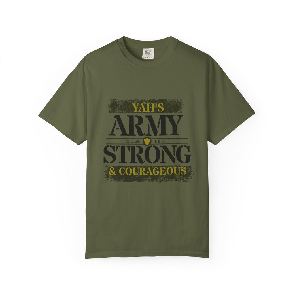 “Yah’s Army” Garment-Dyed T-shirt
