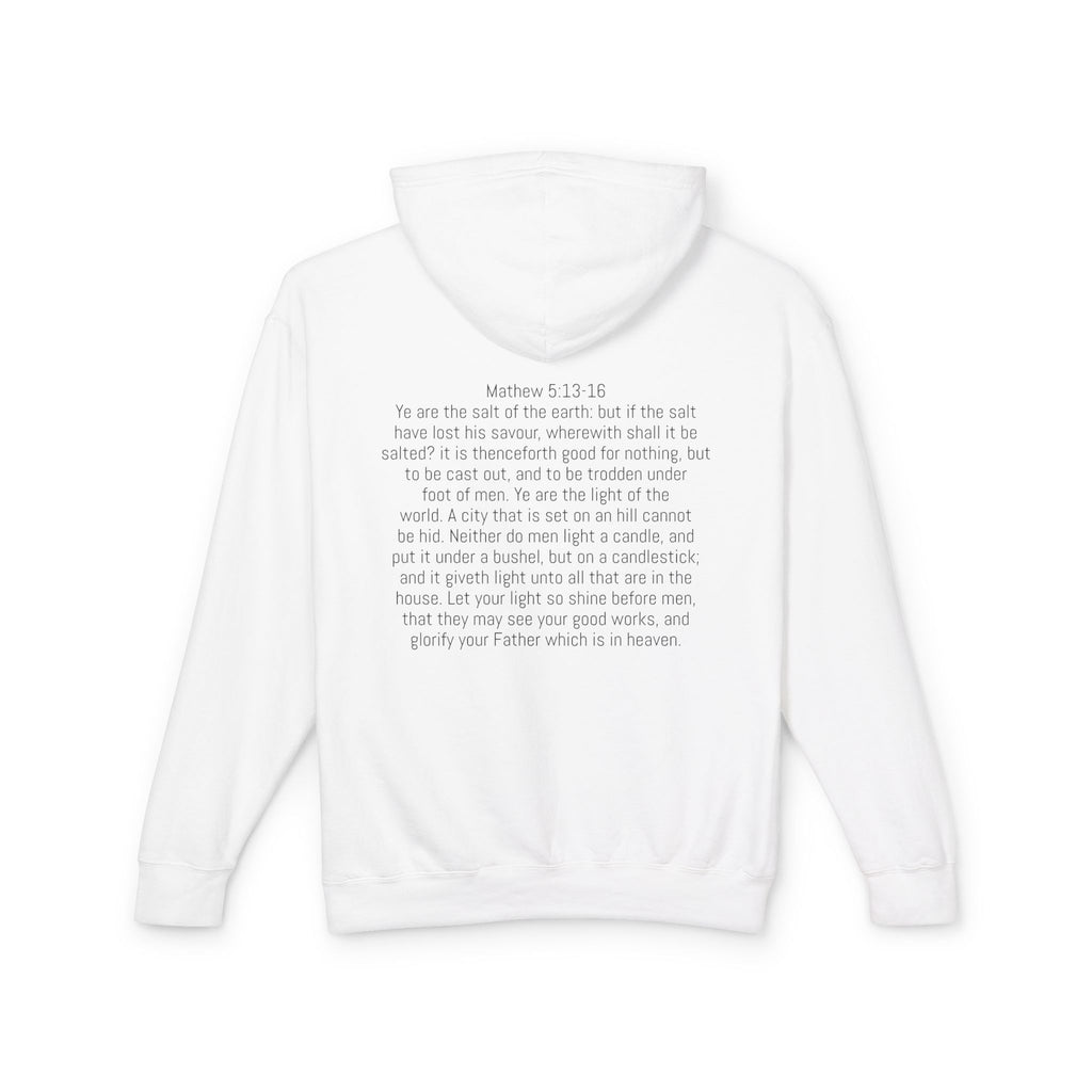 “Salty and lit” Unisex Lightweight Hooded Sweatshirt