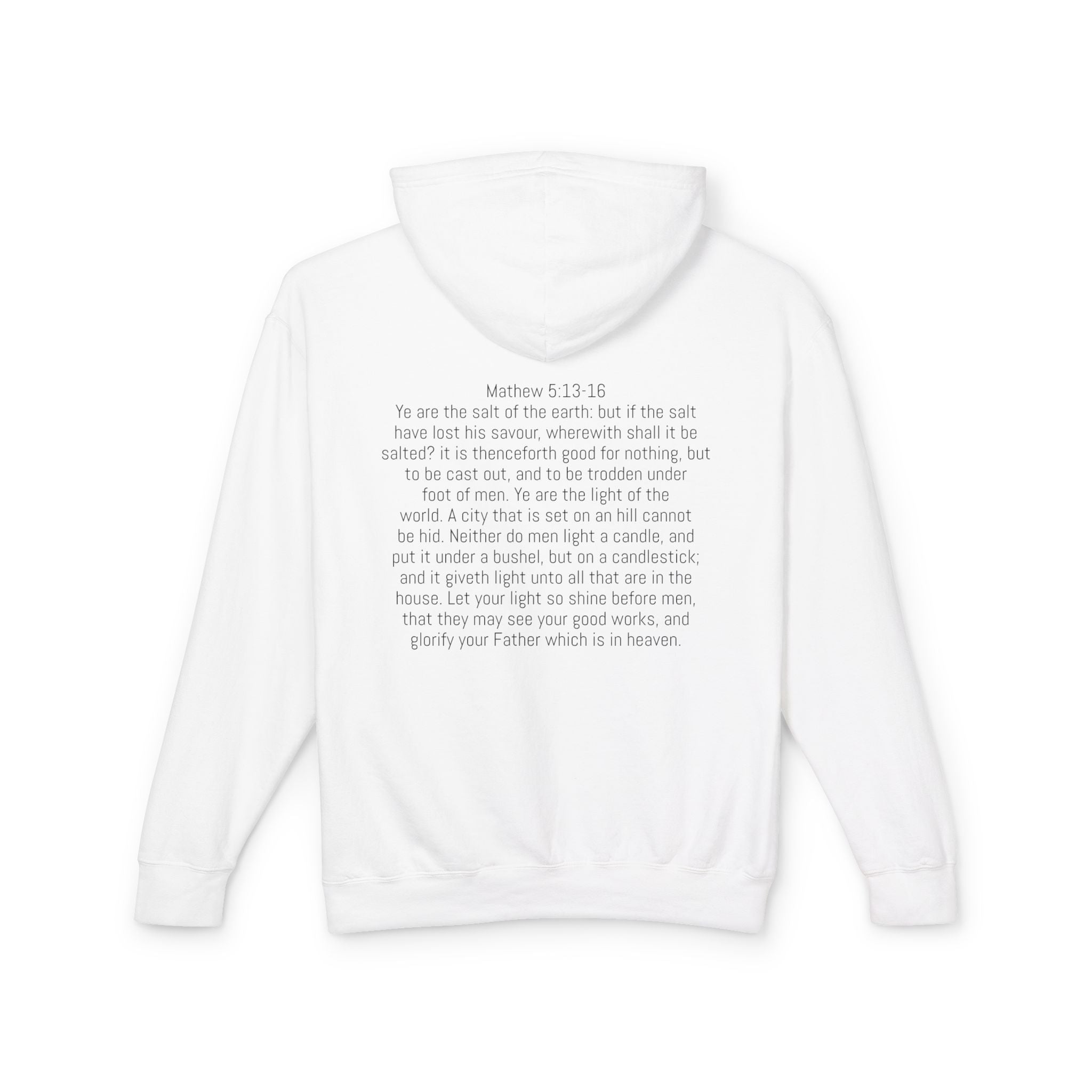 “Salty and lit” Unisex Lightweight Hooded Sweatshirt