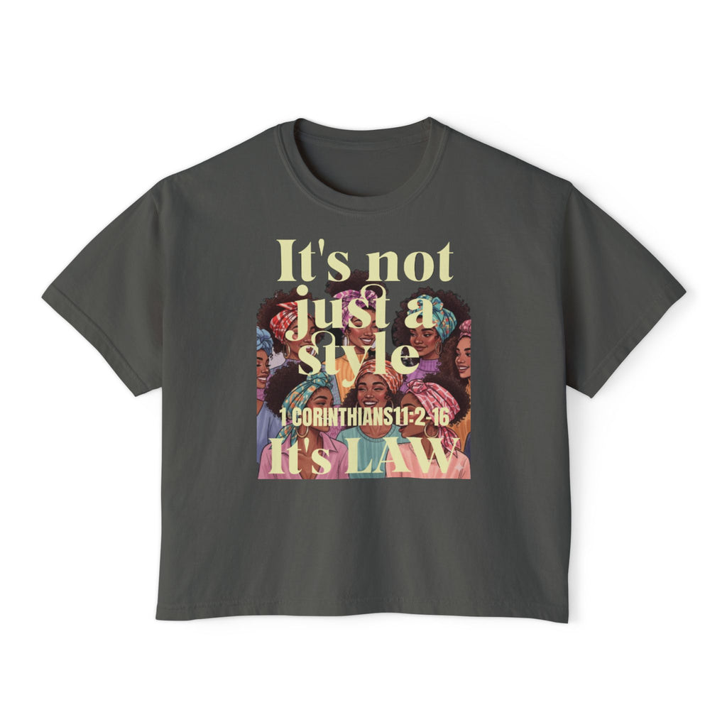 Not just a style Women's Boxy Tee