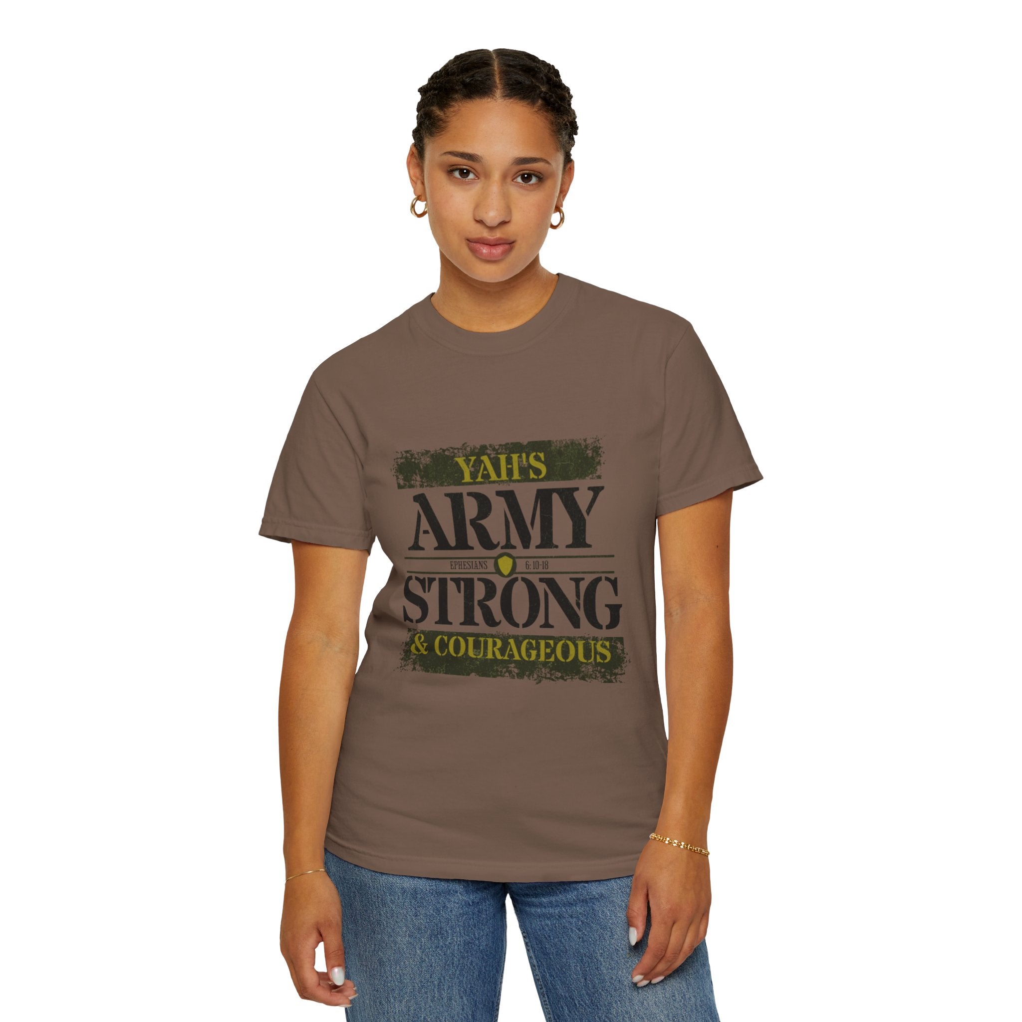 “Yah’s Army” Garment-Dyed T-shirt